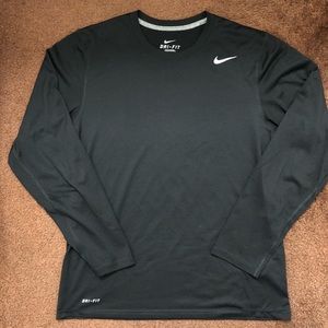 Nike Shirts - Nike Medium Black Dri-Fit Long Sleeve Top Nike Shirts - Nike Medium Black Dri-Fit Long Sleeve Top